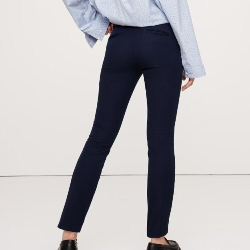 Banana Republic Skinny Sloan Pant Navy